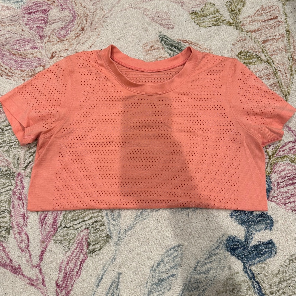 lululemon vented running t shirt